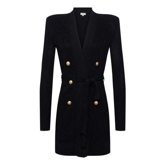 L'Agence Noe Double-Breasted Cardigan Black L - Picture 1 of 12